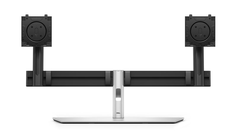 DELL MDS26 68.6 cm (27") Desk Black, Silver