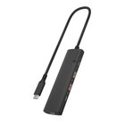 ICY BOX IB-HUB1437-CPD Wired USB 3.2 Gen 2 (3.1 Gen 2) Type-C Black