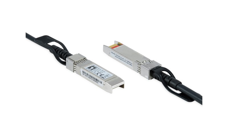 LevelOne 10Gbps SFP+ Direct Attach Copper Cable, 2m, Twinax