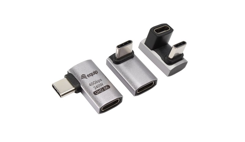 Equip USB 4 C to C adapter, 40Gbps, PD 240W, 3-Pack – kuva 2/2