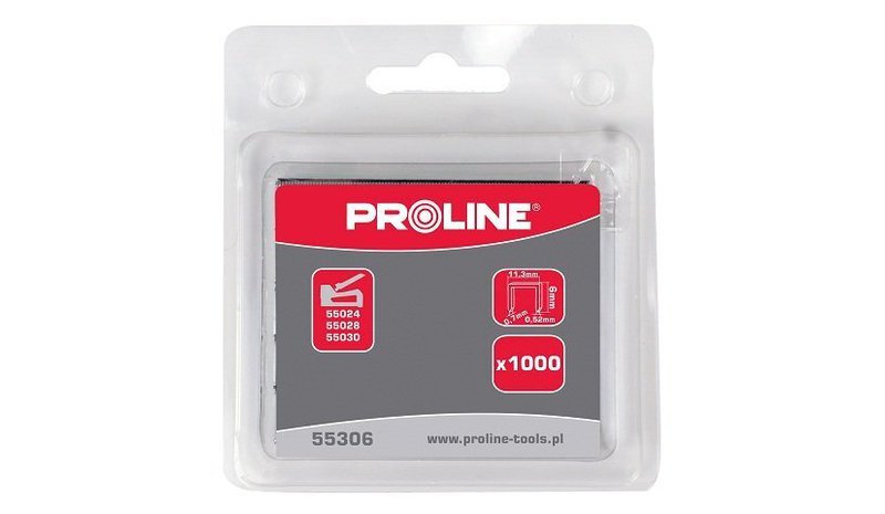 Proline A/53 10mm kiinnitysklipsit, 11,3x0,7mm, 1000 kpl.