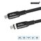 Microconnect MC-LS-USB4CC2.0 USB cable USB4 Gen 3x2 2 m USB C 240 W Black – kuva 1