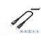 Microconnect USB3.2CC015 USB cable USB 3.2 Gen 2x2 0.15 m USB C Black – kuva 2