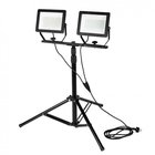 Double Led kohdevalo Neo Tools 2x100w jalustalla, 17000 lm, Ip65