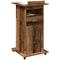 vidaXL Podium laatikon kanssa Vanha puu 55 x 55 x 107 cm Tekninen puu – kuva 2