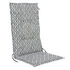 Ulkotuolin istuintyyny Patio Malezja, 117x50 cm, harmaa