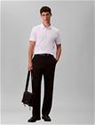 Calvin Klein Ss Na Whsl Supima Polo - White - XL