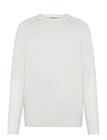 Knowledge Cotton Apparel Cashmere Crew Neck Sweater - White - XL