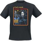 Scream (Film) - Ghostface - Let`s Watch Scary Movies - T-paita - Miehet - Musta