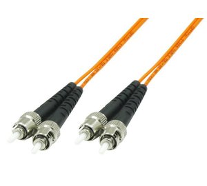 Microconnect FIB110002 InfiniBand/fibre optic cable 2 m ST Orange