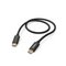 Hama Fabric USB cable USB 2.0 1.5 m USB C 0.48 Gbit/s Black – kuva 1