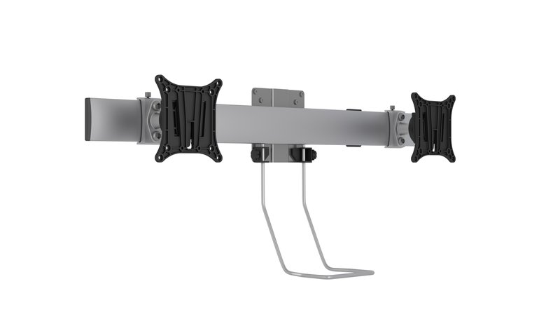 Multibrackets M VESA 75 100 Duo Crossbar with handle Silver – kuva 1/2