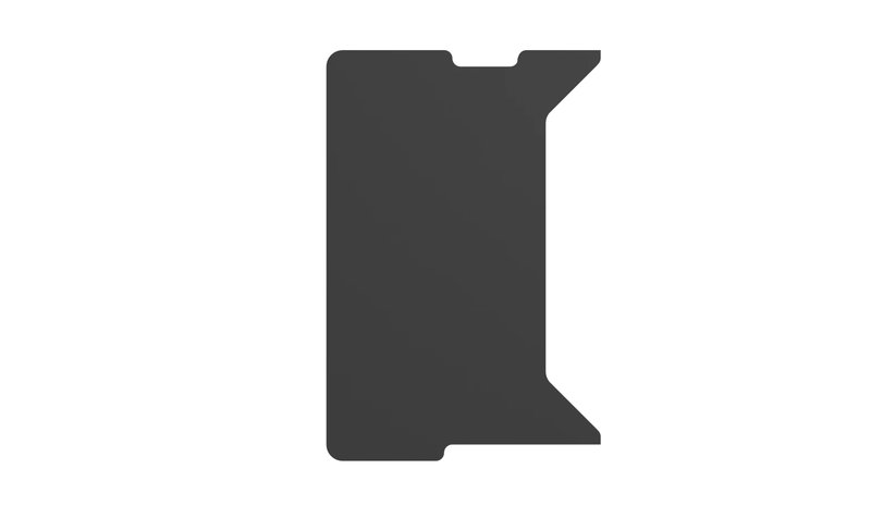 GENESIS NDS-2280 computer desk top Free-form shape MDF Anthracite