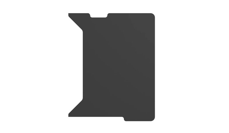 GENESIS NDS-2283 computer desk top Free-form shape MDF Anthracite