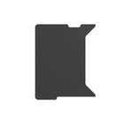 GENESIS NDS-2282 computer desk top Free-form shape MDF Anthracite