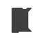 GENESIS NDS-2282 computer desk top Free-form shape MDF Anthracite – kuva 1