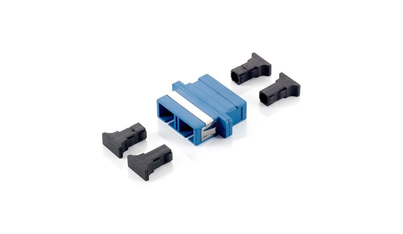 Equip SC Fiber Optic Coupler, Single-mode Duplex