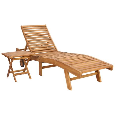 vidaXL Aurinkotuoli 2 pcs Ruskea Tiikkipuu