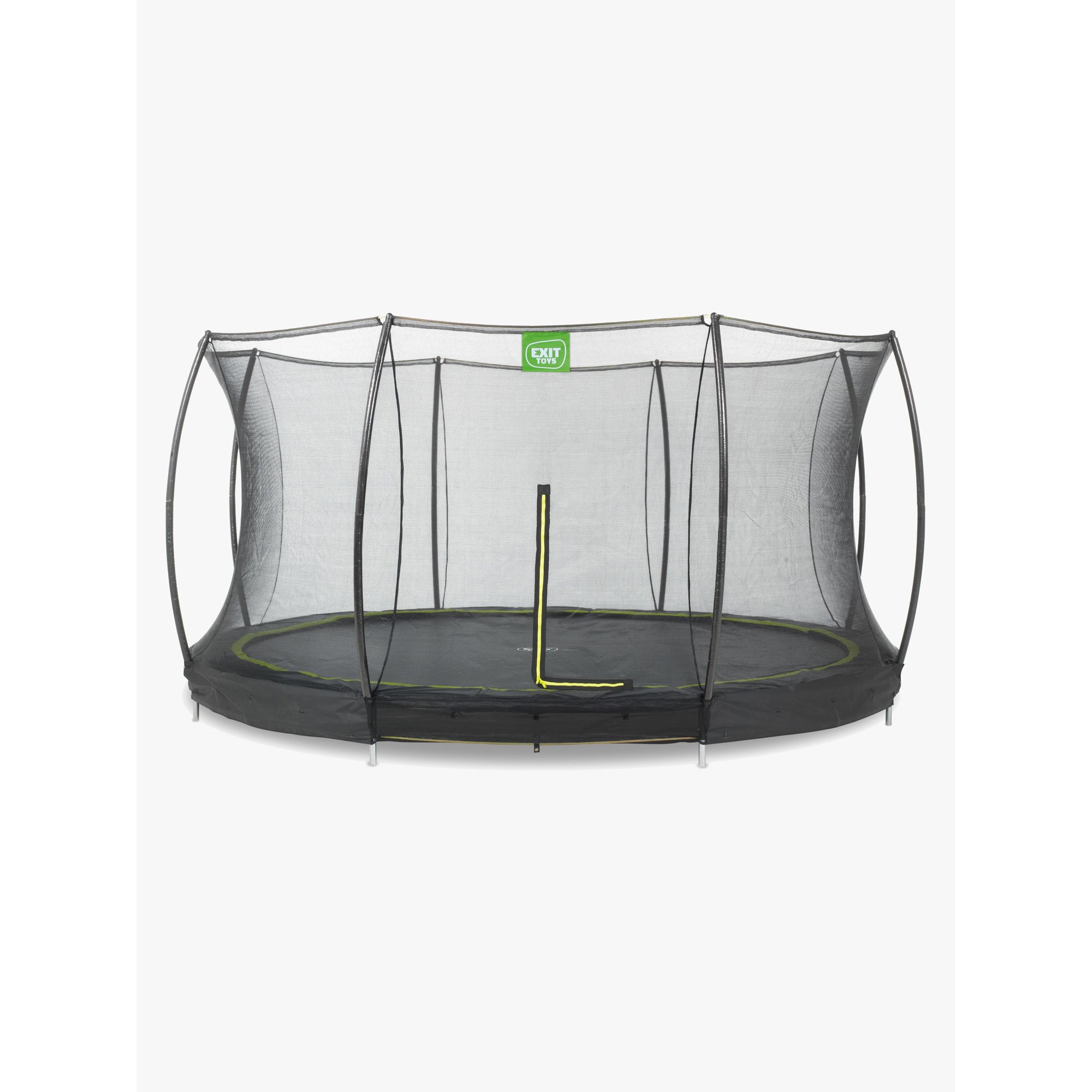 EXIT Maahan Upotettava Trampoliini + Turvaverkko 427 cm