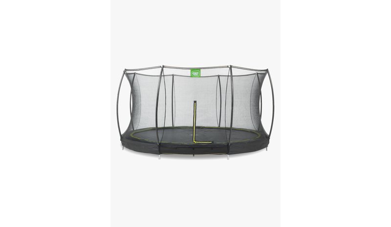 EXIT Maahan Upotettava Trampoliini + Turvaverkko 427 cm