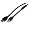 StarTech.com 65ft (20m) Active USB 2.0 A to B Cable, Long USB Cable, USB Printer Cable, 1x USB A (M), 1x USB B (M), Black – kuva 1
