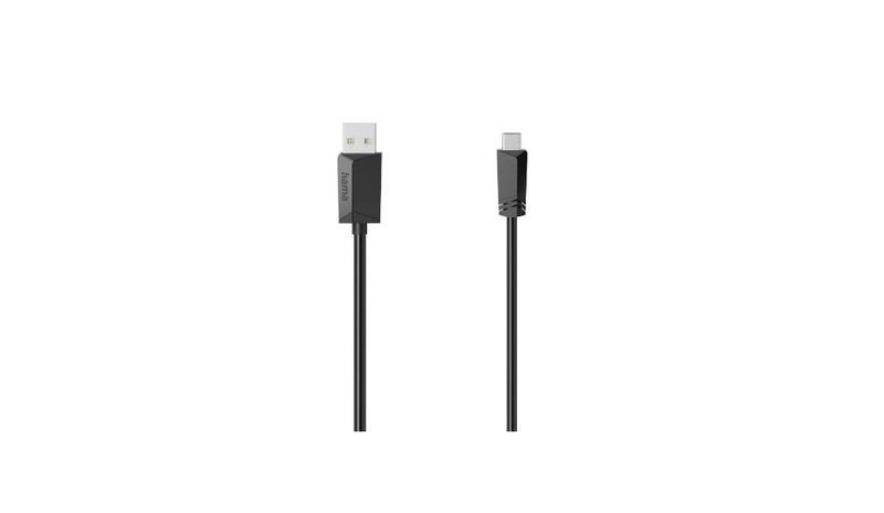 Hama 00074260 USB cable USB 2.0 1.5 m USB A Mini-USB B 0.48 Gbit/s Black