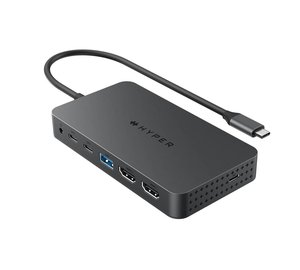 Targus HyperDrive Next Dual Wired USB Type-C Grey