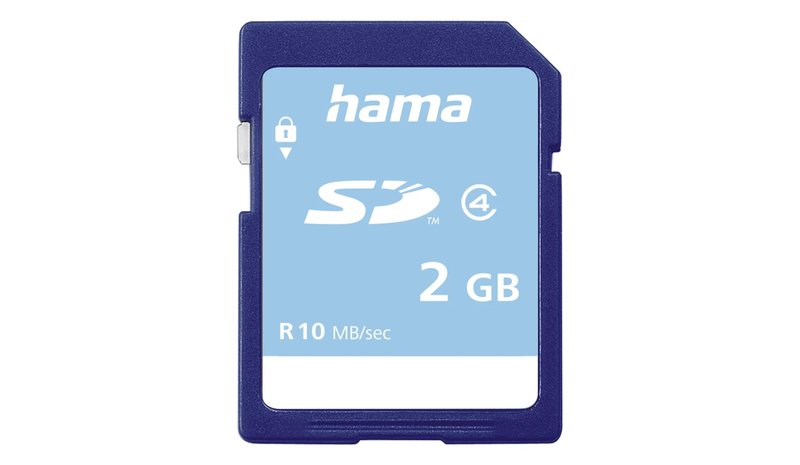 Hama SD Memory Card 2GB Class 4 10MB/s
