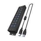 ICY BOX IB-HUB1720-U3 Black