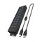 ICY BOX IB-HUB1720-U3 Black – kuva 1