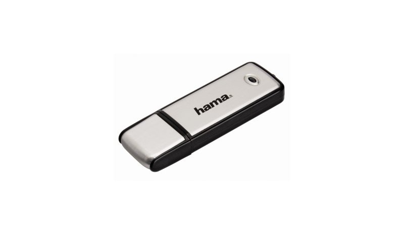 Hama 00104308 USB flash drive 32 GB USB Type-A 2.0 Black, Silver – kuva 1/2