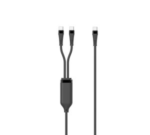 Microconnect MC-2XUSBC-100W USB cable USB 2.0 1 m USB C Black