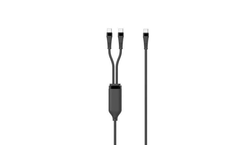 Microconnect MC-2XUSBC-100W USB cable USB 2.0 1 m USB C Black