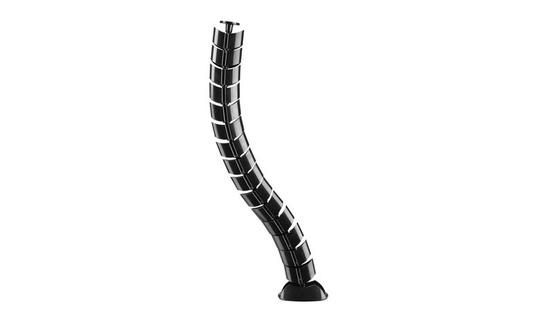 Equip Double-Channel Cable Management Spine, Black