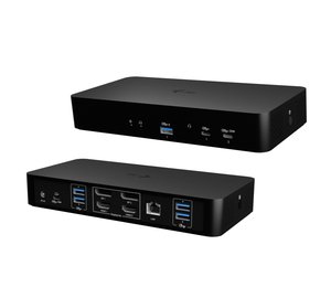 i-tec Universal Intelligent Dual Display Docking Station + Power Delivery 100W
