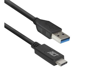 ACT USB 3.0 cable, USB-A to USB-C, 2 meters