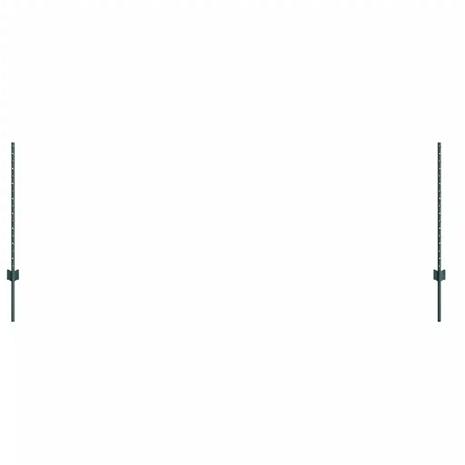 vidaXL Aitalatu 44 pcs Vihreä 120 cm Teräs