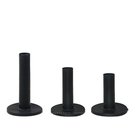 Kumigolf T-paidat ajoradalle 3 kokoa 58/68/85 mm 3 kpl Musta