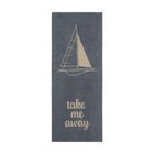 Cawö Travel sailing boat -pyyhe