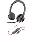 Poly Blackwire 8225 -kuulokemikrofoni, musta
