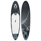 FitNord Aqua 330 SUP-lautasetti, KEMI (valko-musta), lasikuitumelalla, G2