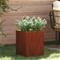 vidaXL Puutarha ruukku Ruosteinen 50 x 32 x 40 cm Corten-teräs – kuva 3