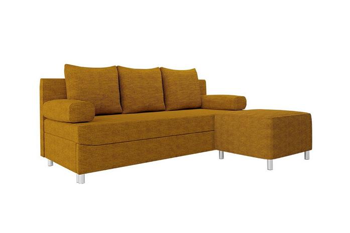 Kintore 2-sits Bäddsoffa Dark yellow -