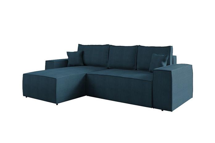 Knocklong 3-sits Hörnbäddsoffa blue -