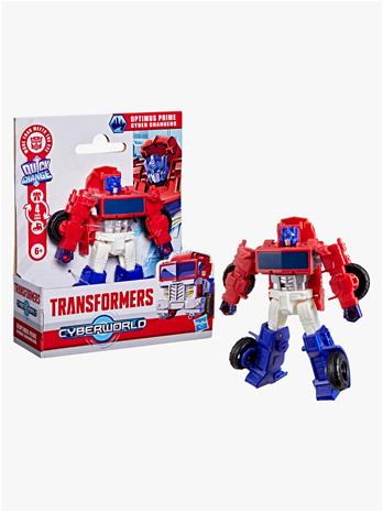 Transformers Cyberworld 4" Cyber Changer Optimus Prime Classic