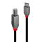 Lindy - USB-C cable - 24 pin USB-C to USB Type B - 3 m – kuva 2