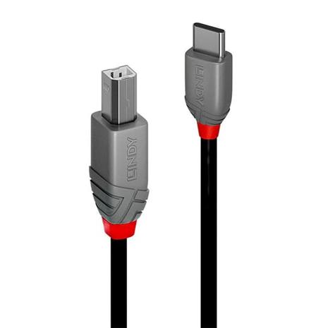 Lindy - USB-C cable - 24 pin USB-C to USB Type B - 3 m – kuva 2/4