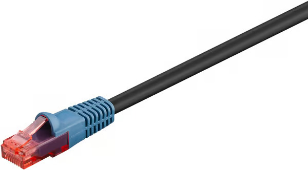 GB CAT6 U/UTP OUTDOOR MUSTA 15M