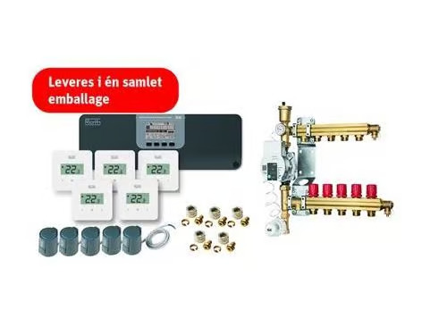 Roth Touchline SL complete wireless heating package, 5 rooms