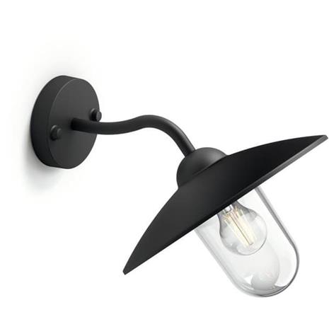Philips Hammock wall lantern black 1x60W 230V